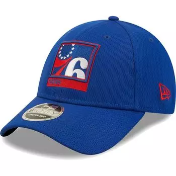 Мужская кепка New Era Royal Philadelphia 76ers в рамке 9FORTY Snapback