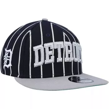 Мужская кепка New Era темно-синяя/серая Detroit Tigers City Arch 9FIFTY Snapback