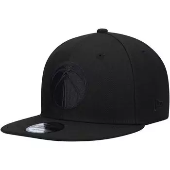 Мужская кепка New Era Washington Wizards Black On Black 9FIFTY Snapback