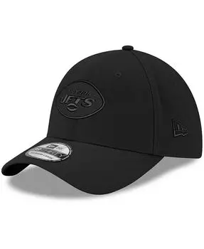 Мужская кепка New York Jets Black On Black 39THIRTY Flex Hat New Era, черный