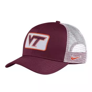Мужская кепка Nike Maroon Virginia Tech Hokies Classic99 Trucker Snapback