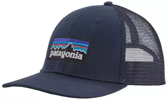 Мужская кепка Patagonia P-6 Logo LoPro Trucker Hat, цвет New Navy