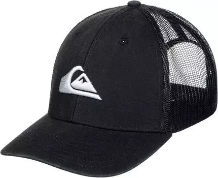 Мужская кепка Quiksilver Grounder Trucker, черный