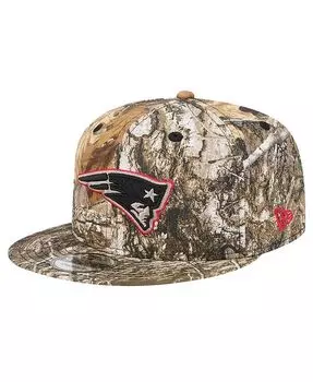 Мужская кепка Realtree Camo New England Patriots Active 9FIFTY Snapback New Era, мультиколор
