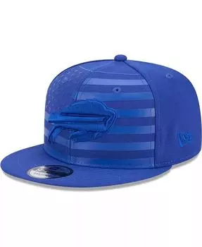 Мужская кепка Royal Buffalo Bills Independent 9Fifty Snapback New Era, синий