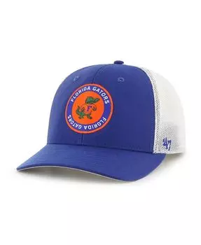Мужская кепка Royal Florida Gators представляет гибкую кепку Trophy '47 Brand