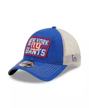 Мужская кепка Royal Natural New York Giants Devoted Trucker 9Twenty Snapback New Era