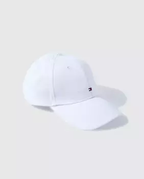 Мужская кепка с фирменной вышивкой Tommy Hilfiger, белый