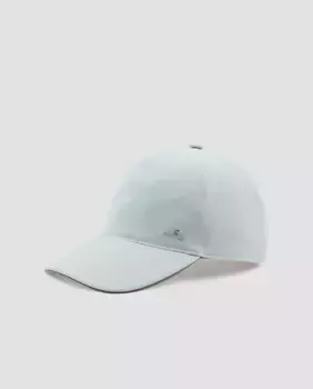 Мужская кепка с контрастной отделкой в виде ананасового логотипа Paul & Shark, бежевый