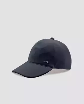 Мужская кепка с контрастной отделкой в виде ананасового логотипа Paul & Shark, тёмно-синий