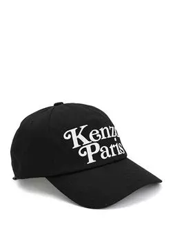 Мужская кепка с логотипом Kenzo, черный