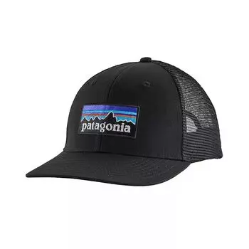 Мужская кепка с логотипом Patagonia P-6 Trucker, черный