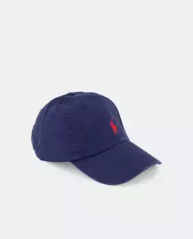 Мужская кепка с логотипом Polo Ralph Lauren, темно-синий