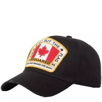 Мужская кепка с нашивкой-логотипом Canada Dsquared2, черный
