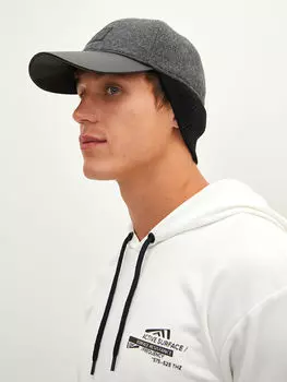 Мужская кепка с принтом этикетки LCW Accessories