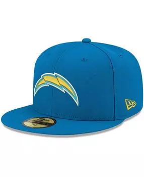 Мужская кепка синего цвета Los Angeles Chargers Team Basic 59Fifty New Era