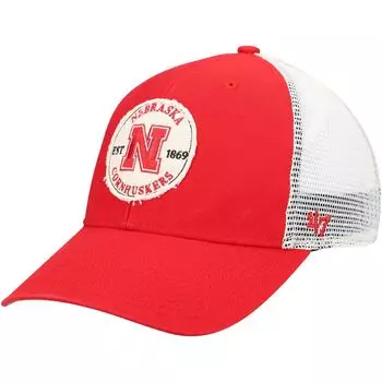 Мужская кепка Snapback '47 Scarlet Nebraska Huskers Howell MVP Trucker