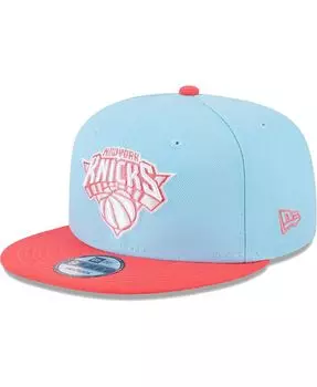 Мужская кепка Snapback 9FIFTY с темно-синим и красным цветами New York Knicks 2-Tone Color Pack New Era