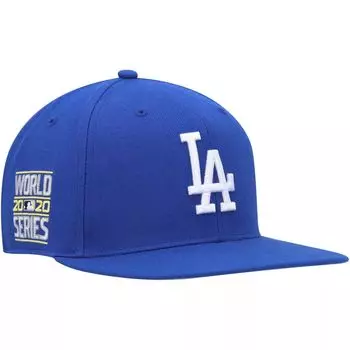 Мужская кепка Snapback Captain Snapback Royal Los Angeles Dodgers 2020 года '47 World Series Sure Shot