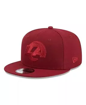 Мужская кепка Snapback Cardinal Los Angeles Rams Color Pack 9FIFTY New Era, красный