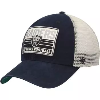 Мужская кепка Snapback четырехтактного цвета черного/натурального цвета Las Vegas Raiders '47