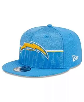 Мужская кепка Snapback Los Angeles Chargers 2023 NFL Training Camp 9FIFTY синего цвета New Era, синий