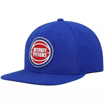 Мужская кепка Snapback Mitchell & Ness Blue Detroit Pistons Ground 2.0