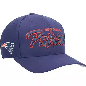 Мужская кепка Snapback New England Patriots Street Script MVP '47 темно-синего цвета