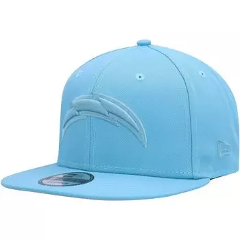 Мужская кепка Snapback New Era Aqua Los Angeles Chargers Color Pack 9FIFTY
