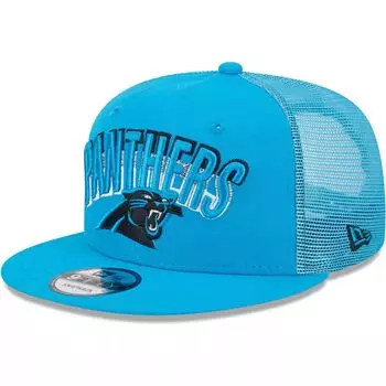 Мужская кепка Snapback New Era Blue Carolina Panthers Grade Trucker 9FIFTY