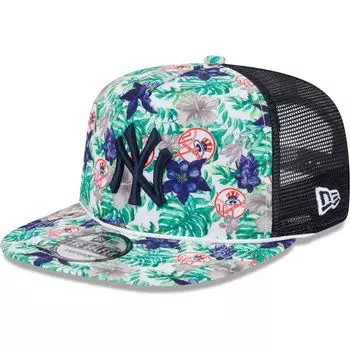 Мужская кепка Snapback New Era New York Yankees Tropic с цветочным принтом