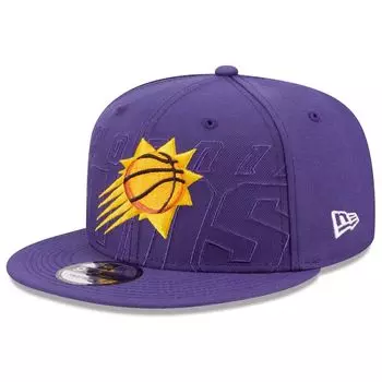 Мужская кепка Snapback New Era Purple Phoenix Suns 2023 NBA Draft 9FIFTY