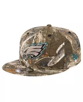 Мужская кепка Snapback Realtree Camo Philadelphia Eagles Active 9FIFTY New Era, мультиколор