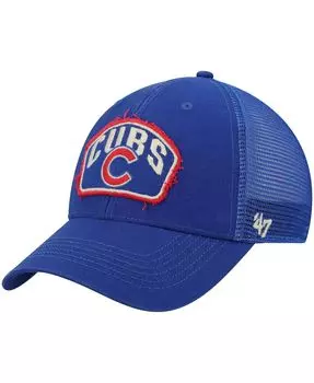Мужская кепка Snapback Royal Chicago Cubs ’47 Cledus MVP Trucker '47 Brand