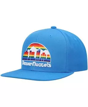 Мужская кепка Snapback Royal Denver Nuggets Hardwood Classics Team Ground 2.0 Mitchell & Ness