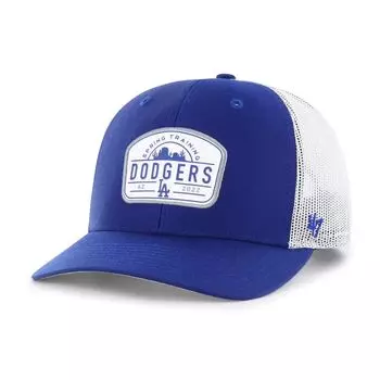 Мужская кепка Snapback Royal Los Angeles Dodgers '47 Spring Training Panorama Trucker Snapback 2022