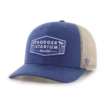 Мужская кепка Snapback Royal Los Angeles Dodgers '47 Local Haven Trucker