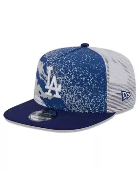 Мужская кепка Snapback Royal Los Angeles Dodgers Court Sport 9fifty New Era, синий