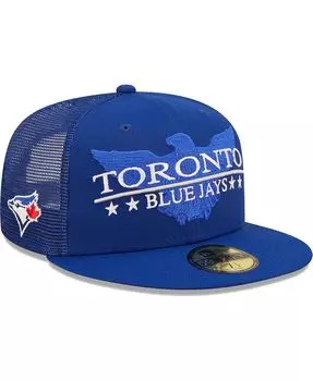Мужская кепка Snapback Royal Toronto Blue Jays Patriot Trucker 9FIFTY New Era