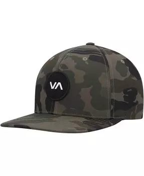 Мужская кепка Snapback с камуфляжной нашивкой VA RVCA