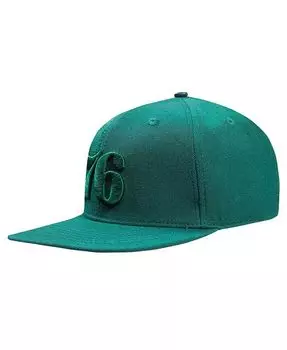 Мужская кепка Snapback с логотипом в тон, зелено-зеленый Philadelphia 76ers Pro Standard, зеленый
