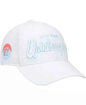 Мужская кепка Snapback с логотипом x Uninterrupted White New York Nets Mitchell & Ness