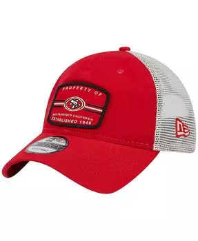 Мужская кепка Snapback San Francisco 49ers Property Trucker 9TWENTY Scarlet San Francisco 49ers New Era