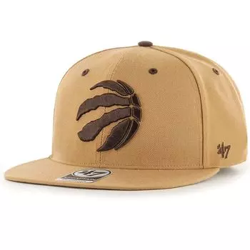 Мужская кепка Snapback Toffee Captain '47 светло-коричневого цвета Toronto Raptors