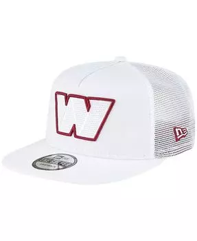 Мужская кепка Washington Commanders Whiteout Golfer 9FIFTY Snapback New Era