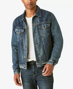 Мужская классическая джинсовая куртка trucker Lucky Brand, мульти