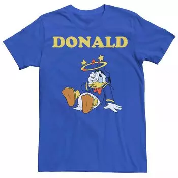 Мужская классическая футболка Disney's Mickey Donald Seeing Stars Licensed Character