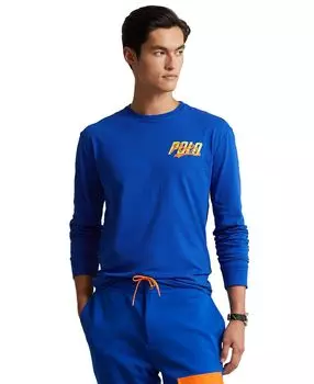 Мужская классическая футболка из джерси с логотипом Polo Ralph Lauren, мульти