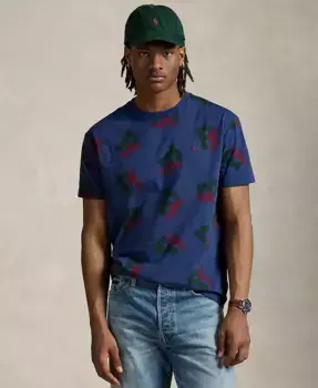 Мужская классическая футболка P-Wing Polo Ralph Lauren, синий