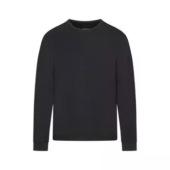 Мужская классическая футболка с длинным рукавом SKIMS Skims Cotton, цвет Onyx